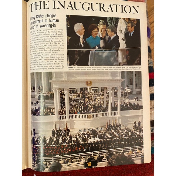 March 1977 Ebony MagazIne  with Featured Cover, “Blacks On The Carter Team. - Picture 11 of 13